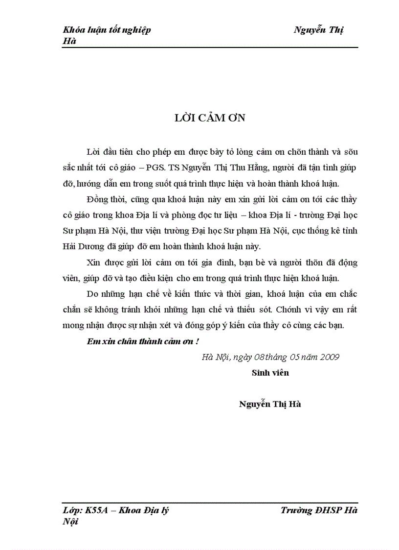 image for page Ứng dụng công nghệ thông tin trong dạy học Địa lí địa phương tỉnh Hải Dương