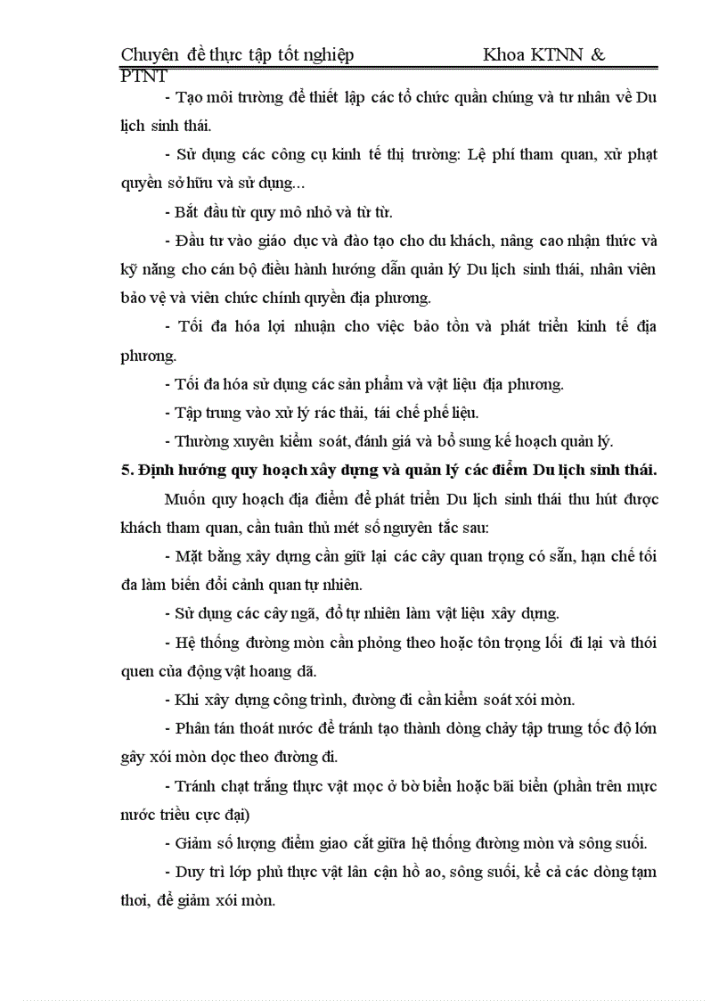 image for page Phát triển du lịch sinh thái gắn với vấn đề bảo tồn thiên nhiên và bản sắc văn hóa dân tộc ở Việt Nam