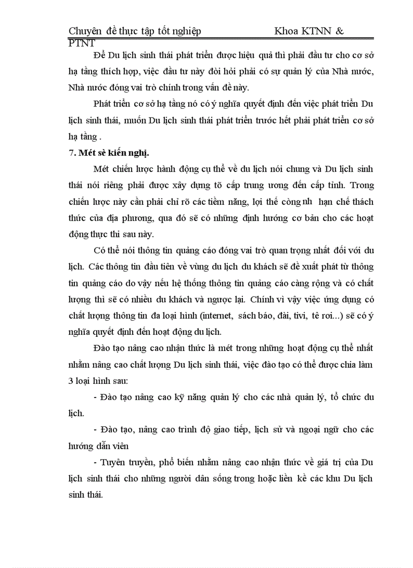 image for page Phát triển du lịch sinh thái gắn với vấn đề bảo tồn thiên nhiên và bản sắc văn hóa dân tộc ở Việt Nam