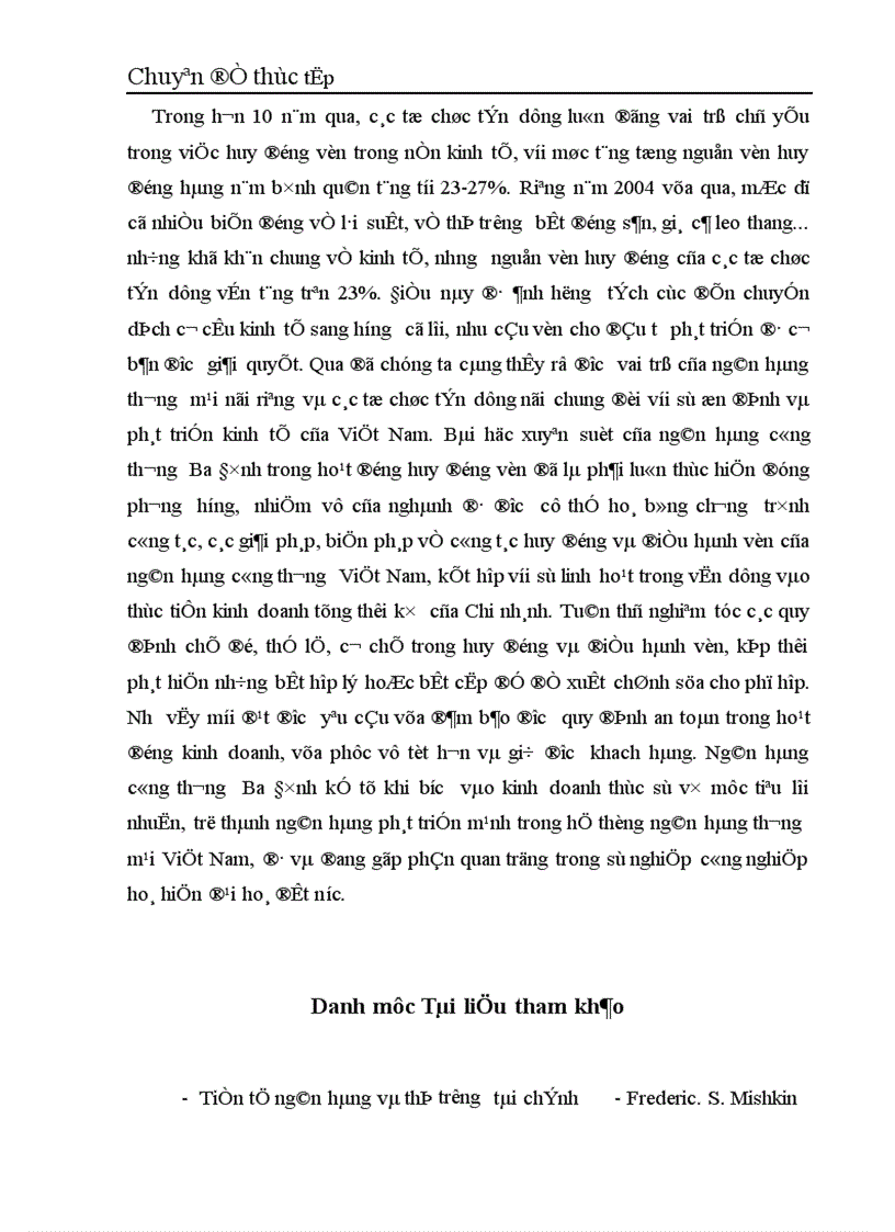 image for page Giải pháp tăng cường huy động vốn tại ngân hàng công thương Ba Đình 1