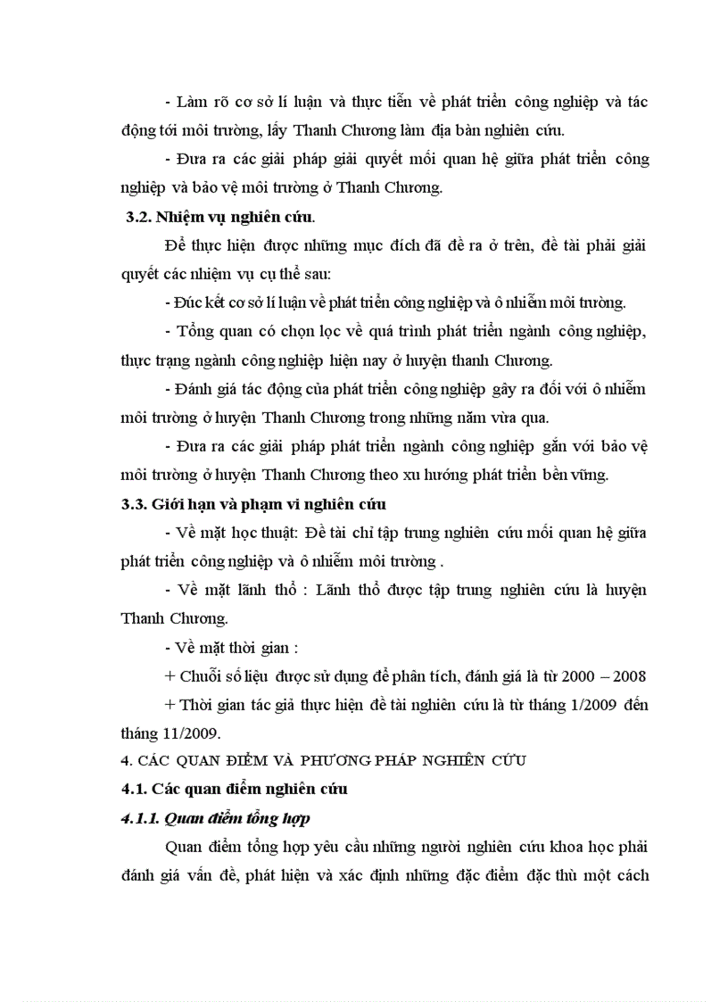 image for page Phát triển công nghiệp và tác động của nó lên ô nhiễm môi trường ở huyện Thanh Chương tỉnh Nghệ An