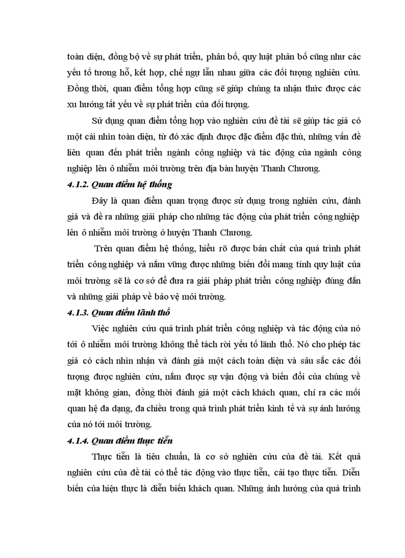 image for page Phát triển công nghiệp và tác động của nó lên ô nhiễm môi trường ở huyện Thanh Chương tỉnh Nghệ An