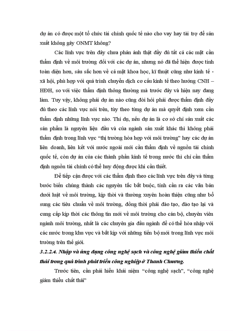 image for page Phát triển công nghiệp và tác động của nó lên ô nhiễm môi trường ở huyện Thanh Chương tỉnh Nghệ An