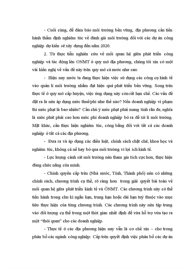 image for page Phát triển công nghiệp và tác động của nó lên ô nhiễm môi trường ở huyện Thanh Chương tỉnh Nghệ An