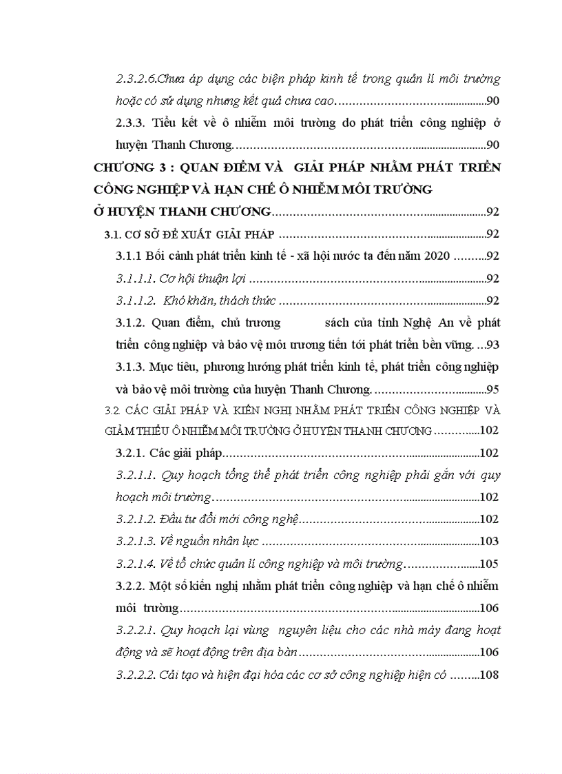 image for page Phát triển công nghiệp và tác động của nó lên ô nhiễm môi trường ở huyện Thanh Chương tỉnh Nghệ An
