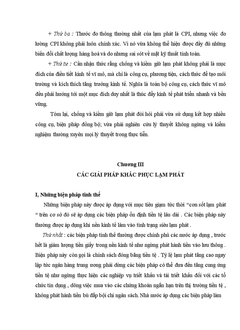 image for page Thực trạng lạm phát và mối quan hệ giữa lạm phát và tăng trưởng kinh tế ở Việt Nam 1