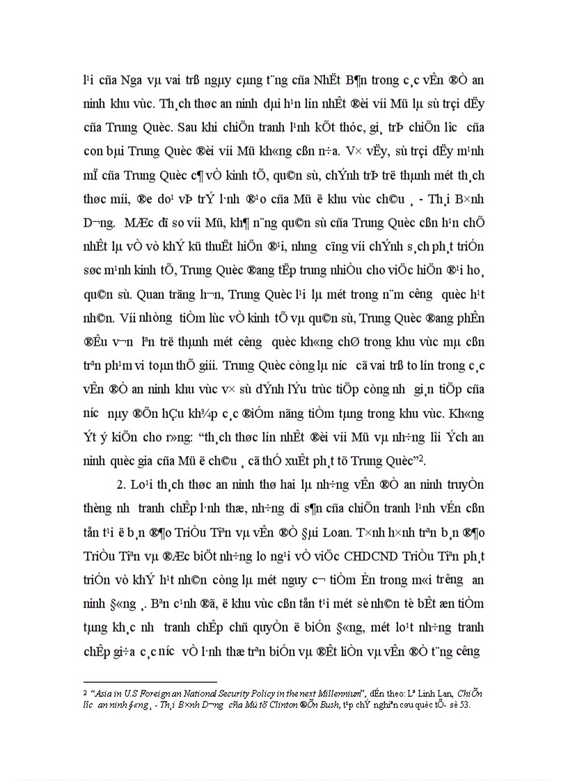 image for page Cục diện an ninh khu vực châu á Thái Bình Dương Cơ hội và thách thức đối với Mỹ 1