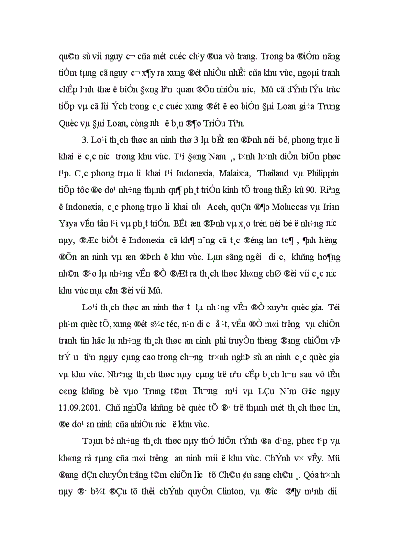 image for page Cục diện an ninh khu vực châu á Thái Bình Dương Cơ hội và thách thức đối với Mỹ 1