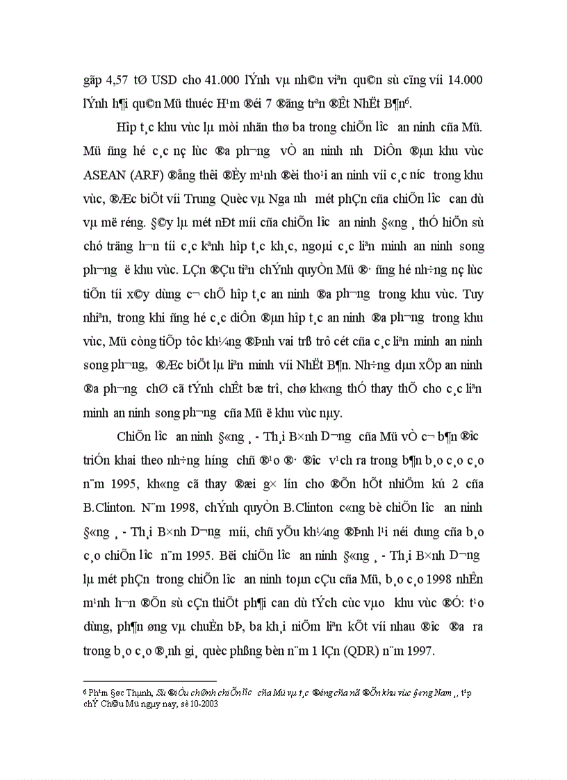 image for page Cục diện an ninh khu vực châu á Thái Bình Dương Cơ hội và thách thức đối với Mỹ 1