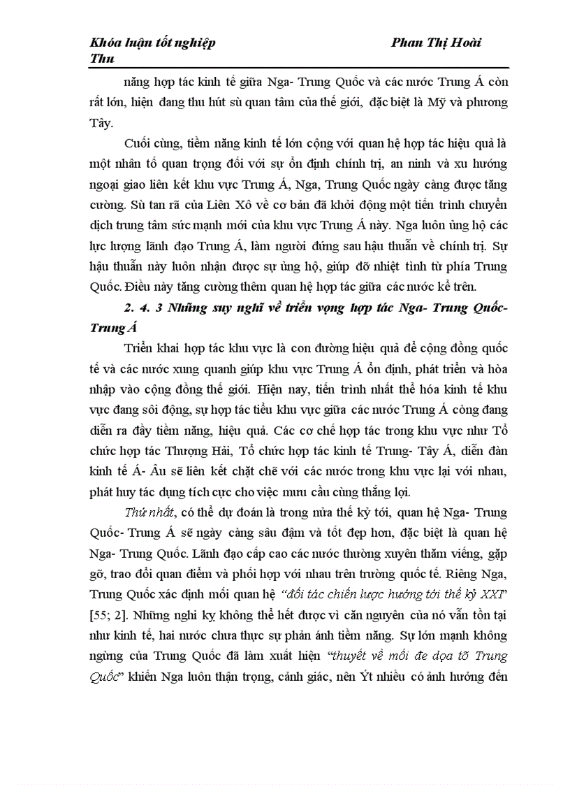 image for page Quan hệ Nga Trung Quốc Trung á sau chiến tranh Lạnh 1