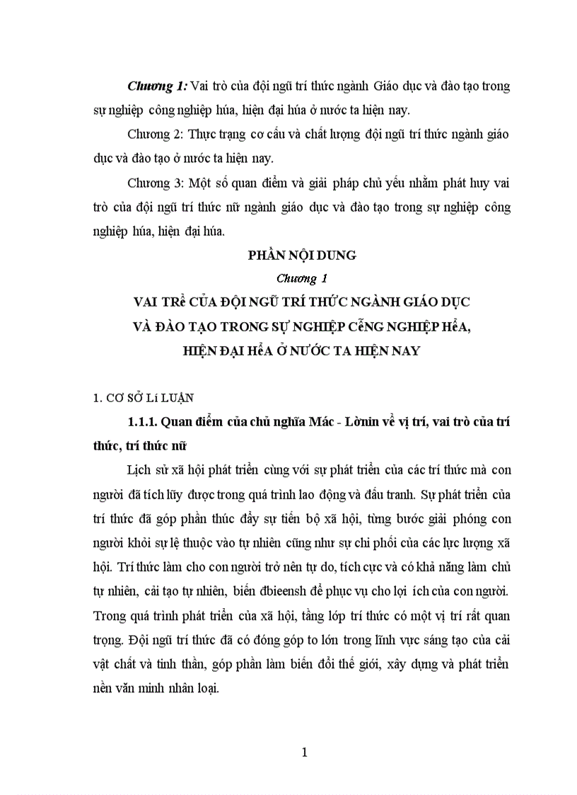 image for page Đội ngũ trí thức nữ ngành giáo dục đào tạo trong sự nghiệp công nghiệp hóa hiện đại hóa ở nước ta hiện nay