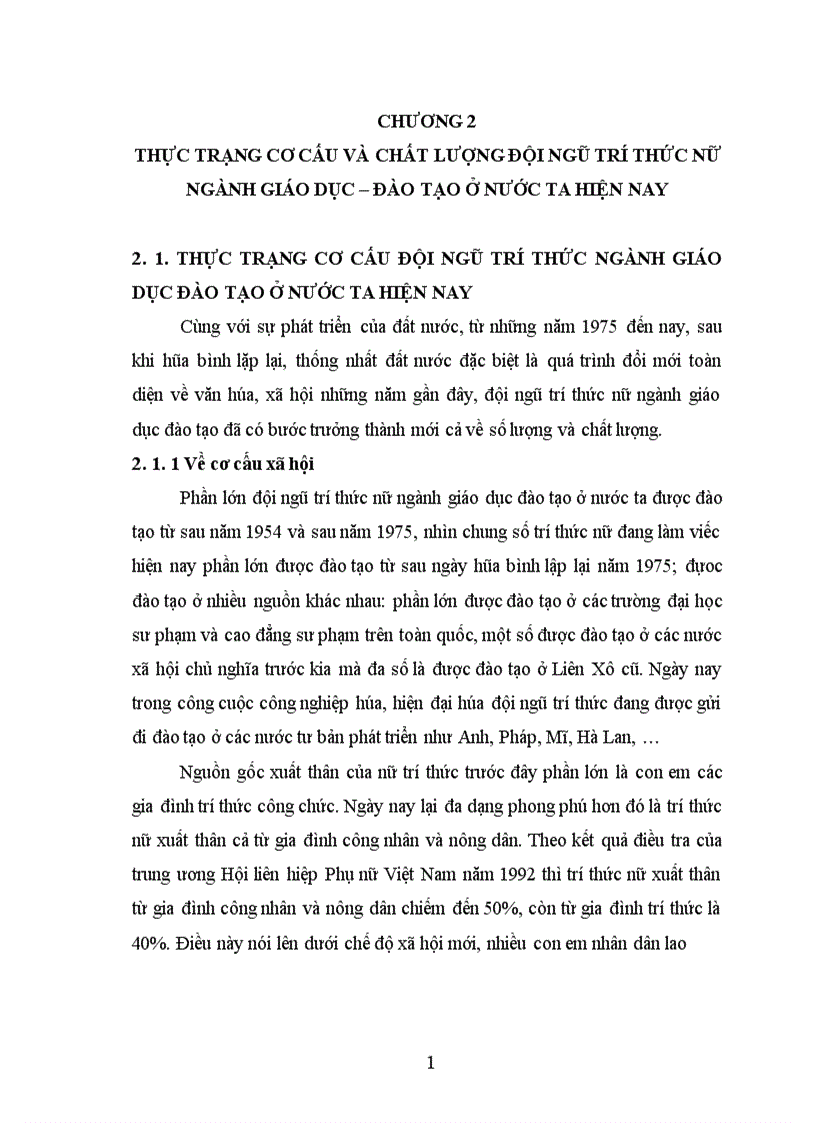 image for page Đội ngũ trí thức nữ ngành giáo dục đào tạo trong sự nghiệp công nghiệp hóa hiện đại hóa ở nước ta hiện nay