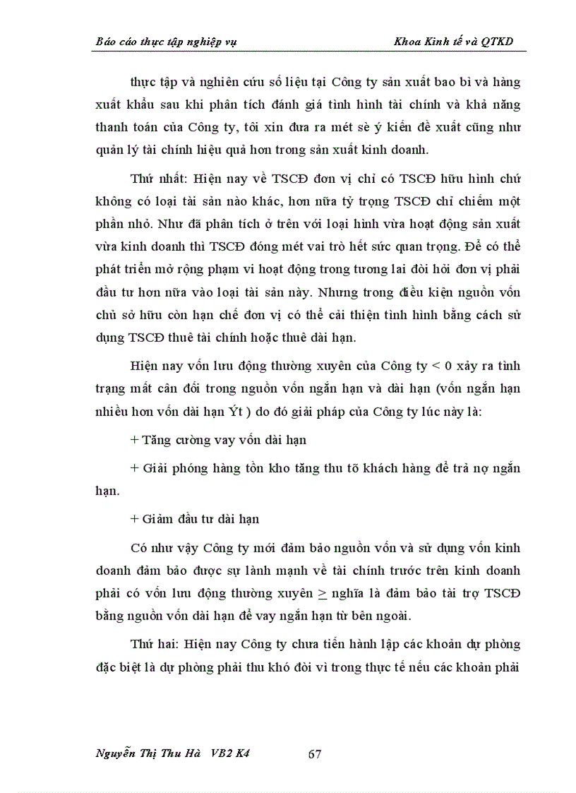 image for page Các giải pháp hoàn thiện phân tích tài chính doanh nghiệp tại Công ty sản xuất bao bì và hàng xuất khẩu