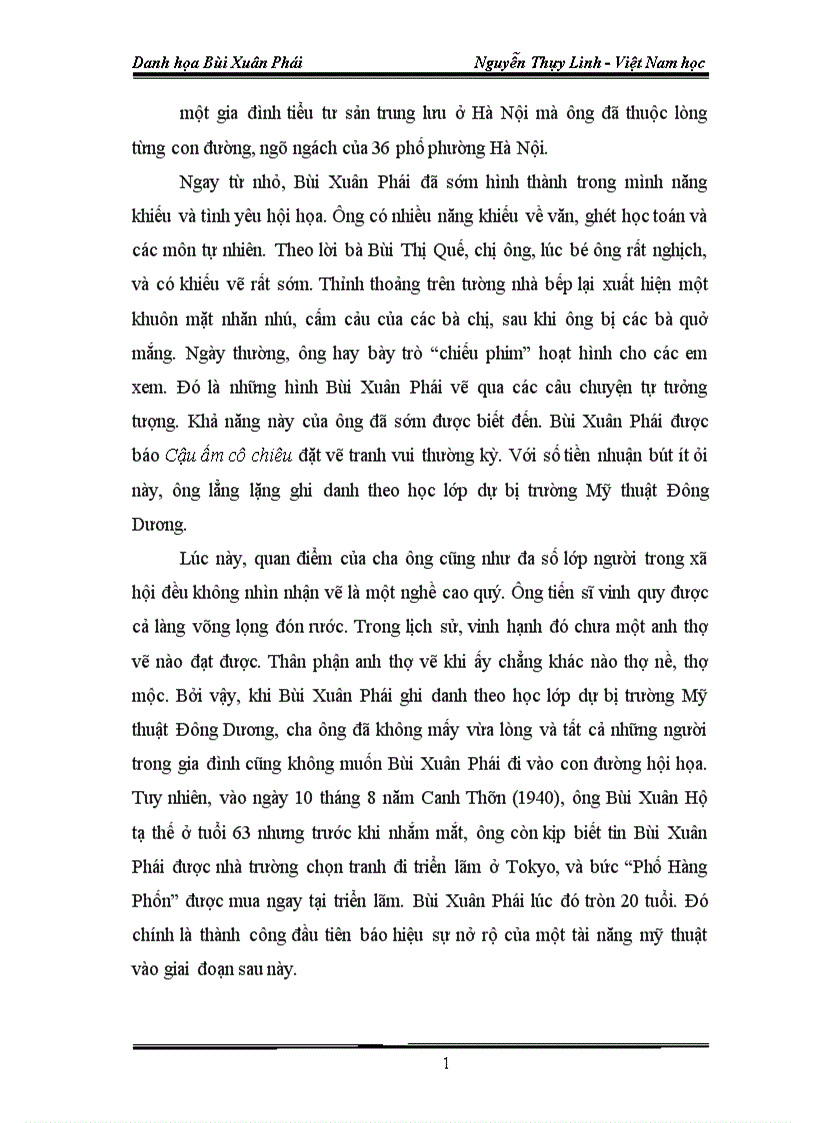 image for page Danh họa Bùi Xuân Phái