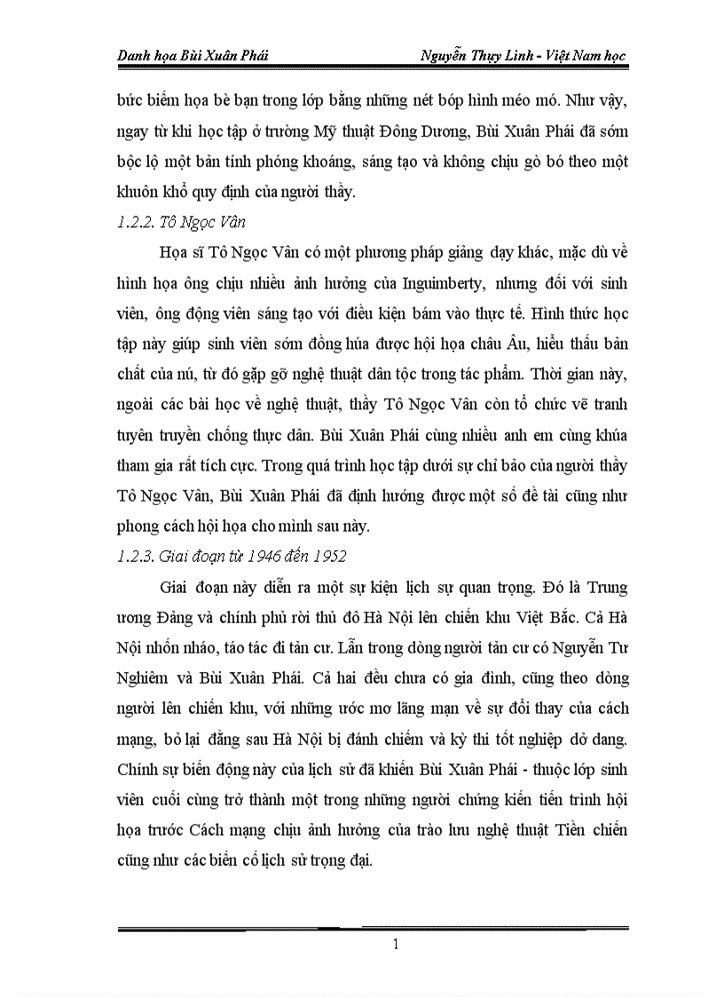 image for page Danh họa Bùi Xuân Phái