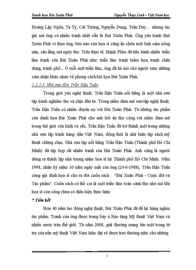 image for page Danh họa Bùi Xuân Phái