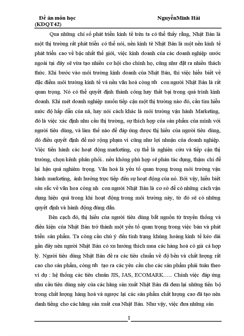 image for page Phân tích môi trường kinh tế Nhật Bản tác động đến quyết định thâm nhập thị trường Nhật Bản của GILIMEX