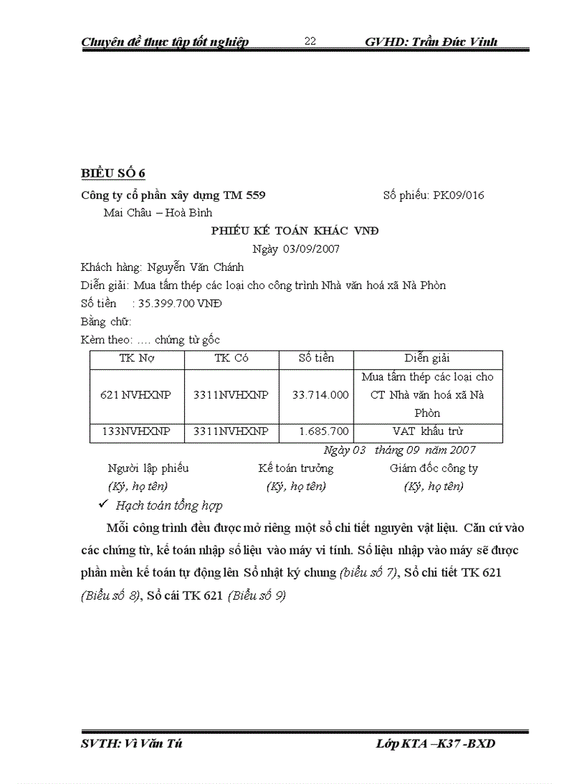image for page Hạch toán chi phí sản xuất và tính giá thành sản phẩm tại công ty cổ phần xây dựng thương mại 559 Mai Châu Hoà Bình