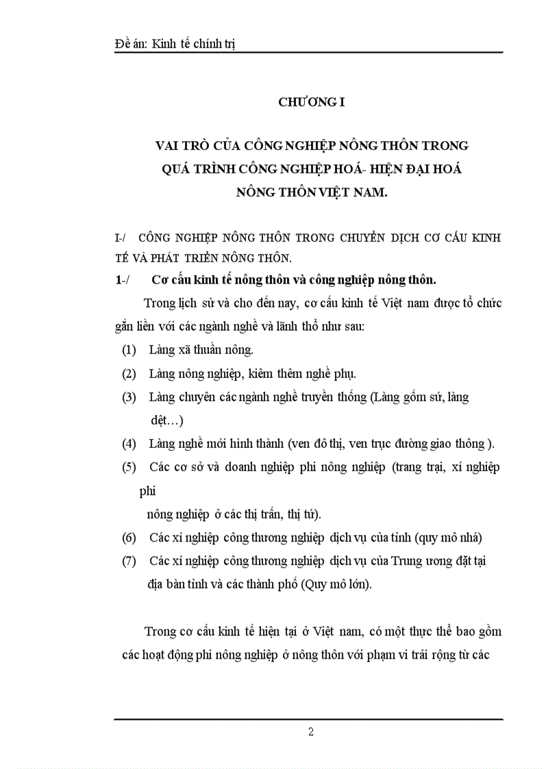 image for page Công nghiệp hoá Hiện hoá nông nghiệp nông thôn ở nước ta hiện nay 1