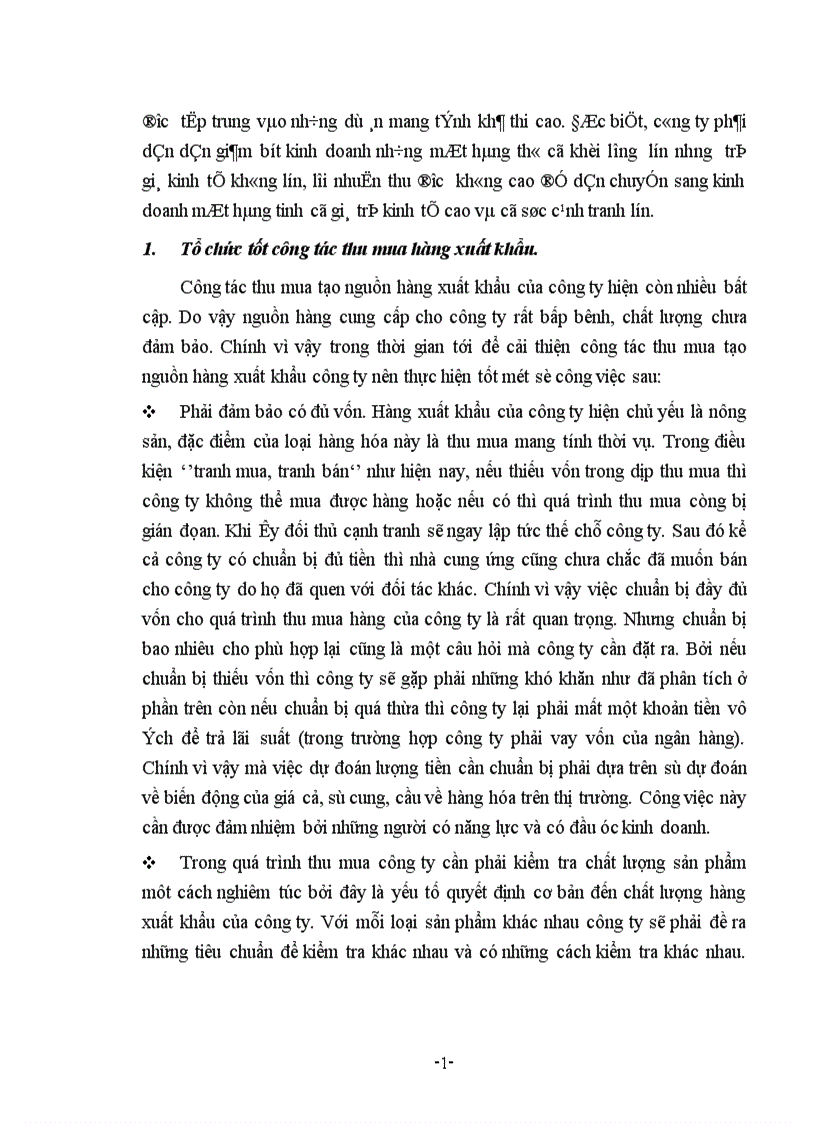 image for page Một số giải pháp chủ yếu nhằm thúc đẩy xuất khẩu hàng nông sản của công ty VILEXIM 1