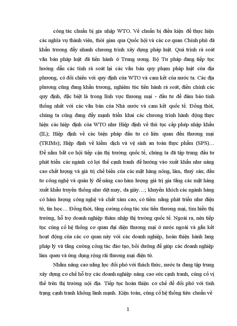 image for page Những cơ hội và thách thức của hàng hoá Việt Nam khi gia nhập Tổ chức Thương mại thế giới WTO Giải pháp để vượt qua những thách thức 1