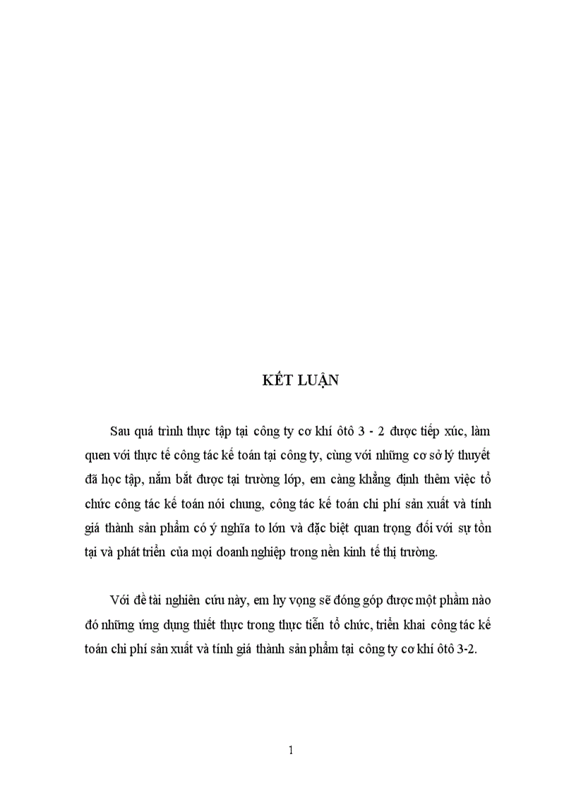 image for page Tổ chức kế toán tập hợp chi phí sản xuất và tính giá thành sản phẩm tại công ty cơ khí ô tô 3 2 1