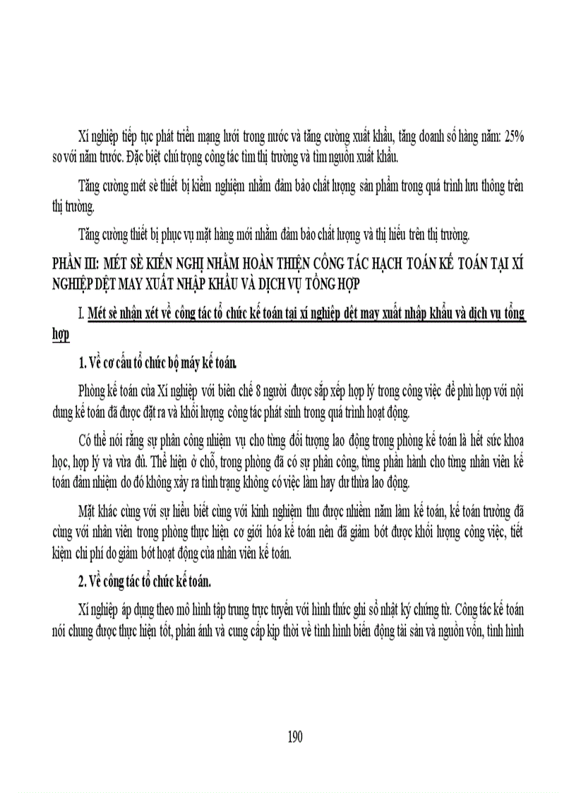 image for page Thực trạng công tác hạch toán kế toán tổng hợp tại Xí nghiệp dệt may xuất nhập khẩu và dịch vụ tổng hợp 1