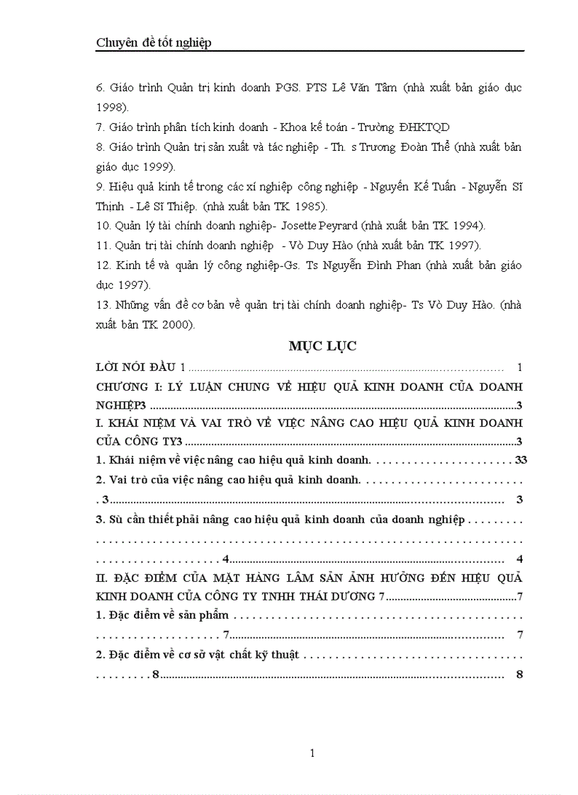 image for page Một số biện pháp Chủ yếu nhằm nâng cao hiệu quả kinh doanh ở Công ty TNHH Thái Dương 1