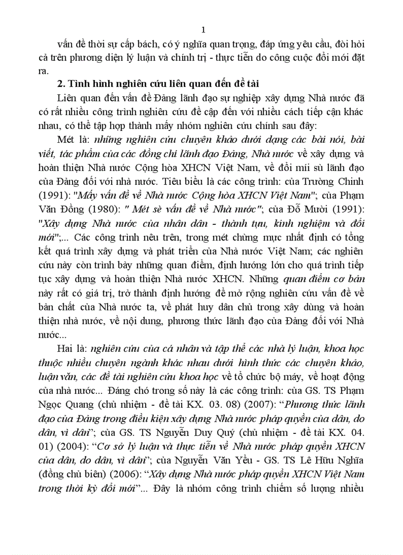 image for page đảng lãnh đạo Xây dựng Nhà nước pháp quyền Xã hội chủ nghĩa từ tháng 6 1996 đến 4 2001