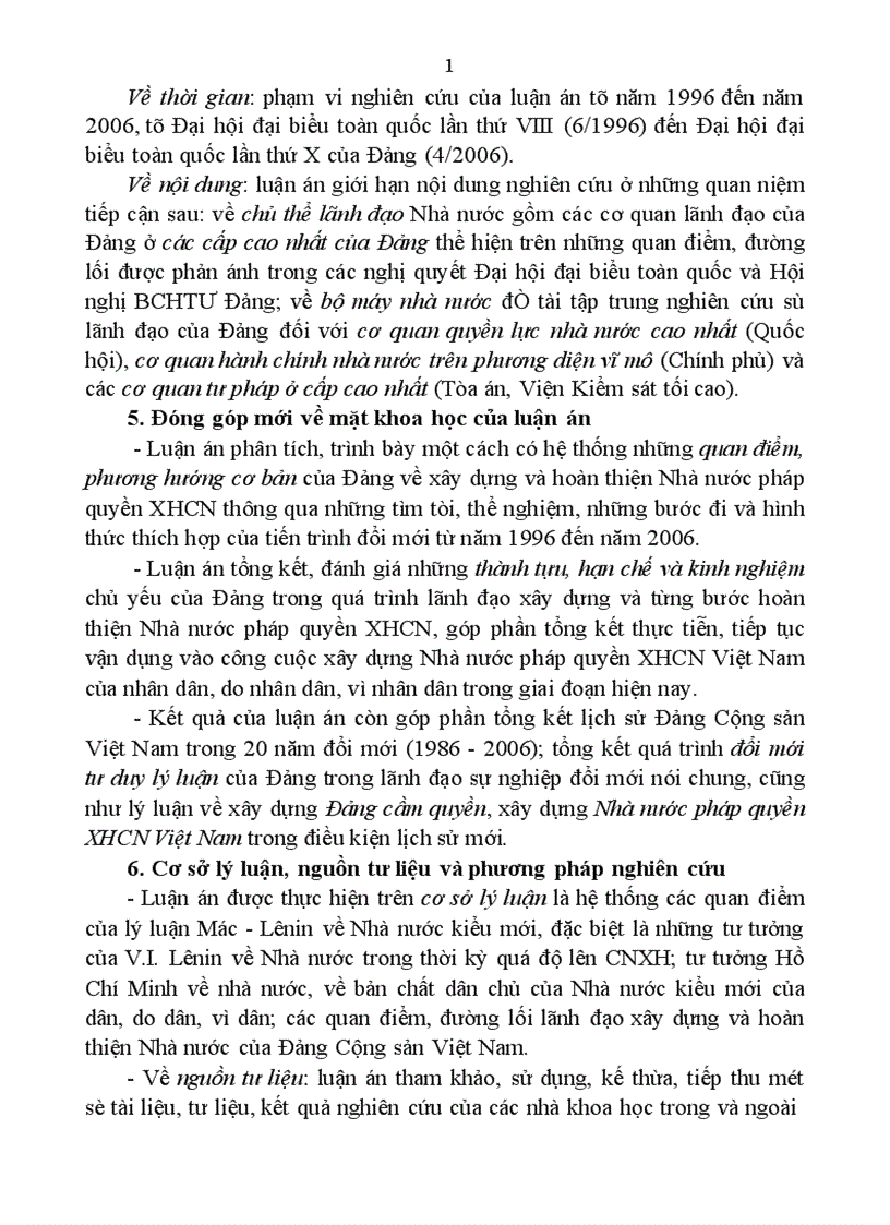 image for page đảng lãnh đạo Xây dựng Nhà nước pháp quyền Xã hội chủ nghĩa từ tháng 6 1996 đến 4 2001