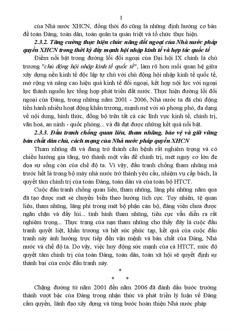 image for page đảng lãnh đạo Xây dựng Nhà nước pháp quyền Xã hội chủ nghĩa từ tháng 6 1996 đến 4 2001