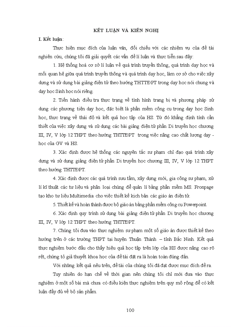 image for page Xây dựng CD Rom tư liệu phục vụ giảng dạy sinh học THPT