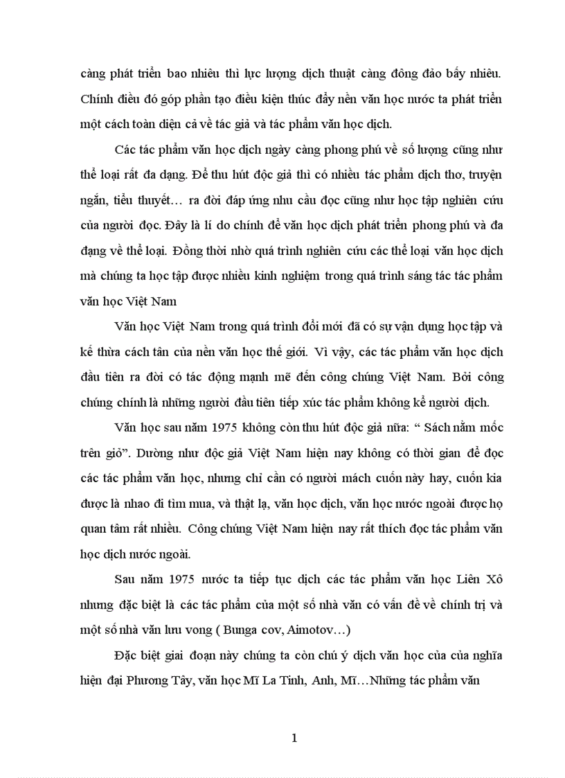 image for page Vài nét khát quát chung về văn học dịch và hoạt động dịch thuật văn học ở Việt Nam trước