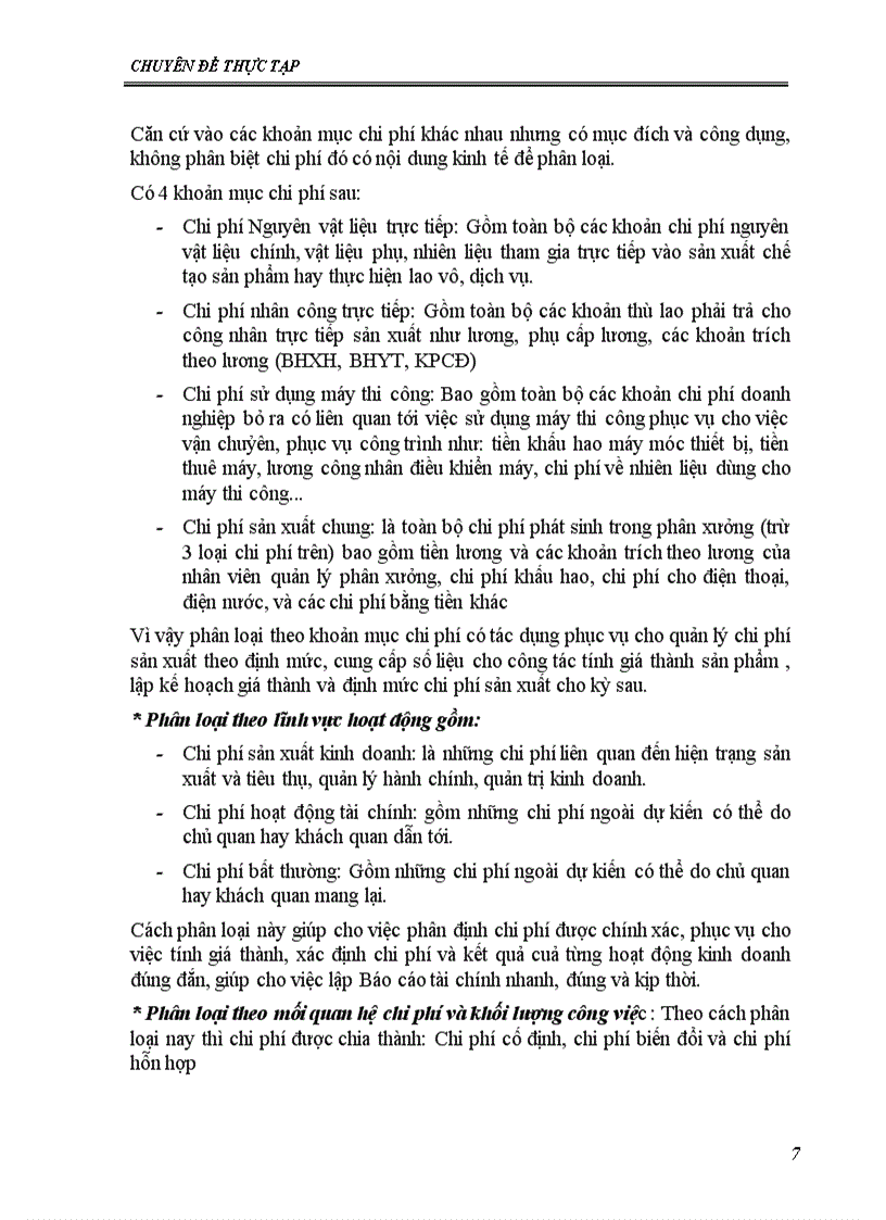 image for page Kế toán chi phí sản xuất và tính giá thành sản phẩm tại Công ty Cơ khí và sửa chữa công trình cầu đường bộ II 1