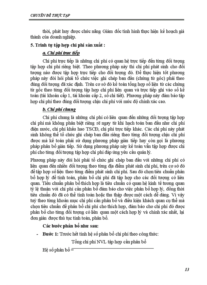 image for page Kế toán chi phí sản xuất và tính giá thành sản phẩm tại Công ty Cơ khí và sửa chữa công trình cầu đường bộ II 1