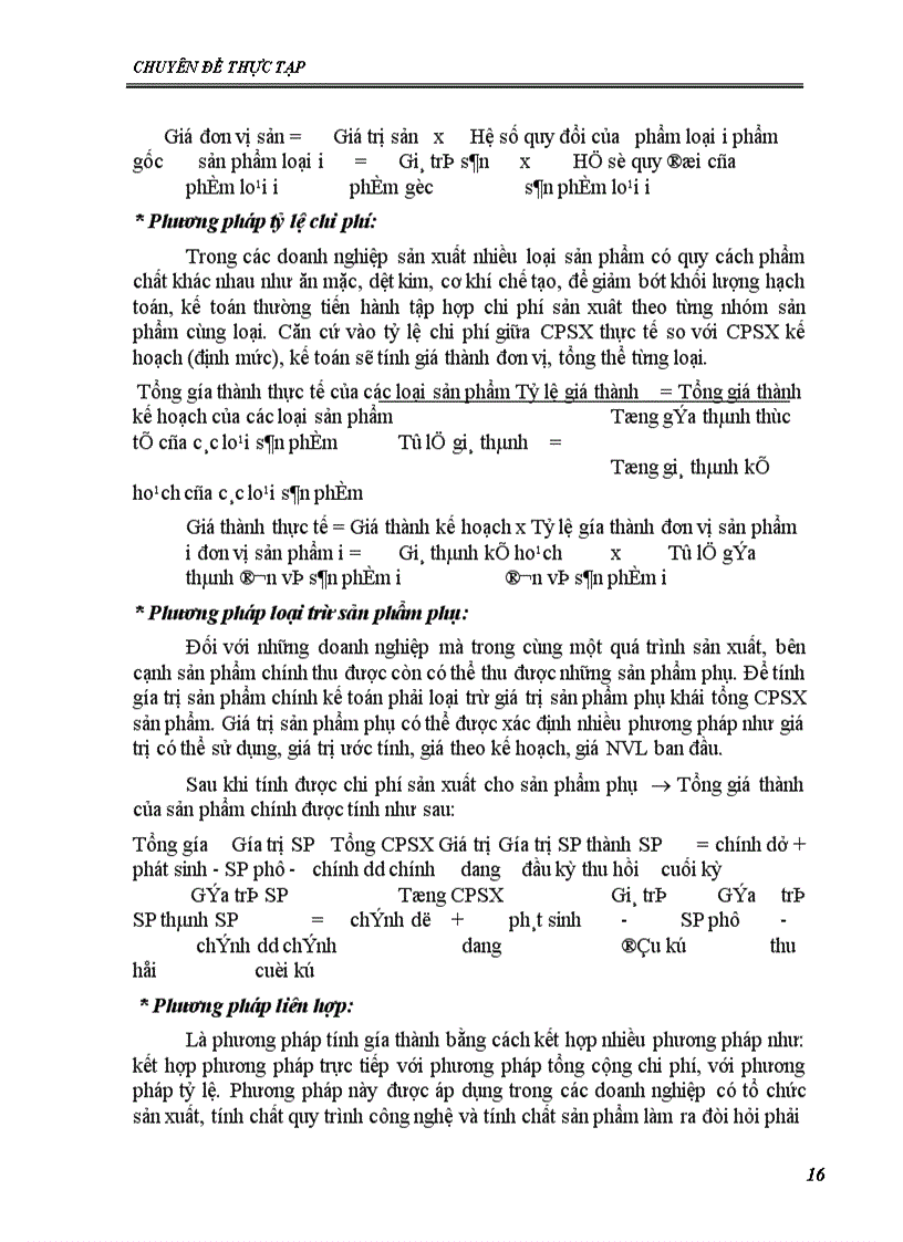 image for page Kế toán chi phí sản xuất và tính giá thành sản phẩm tại Công ty Cơ khí và sửa chữa công trình cầu đường bộ II 1