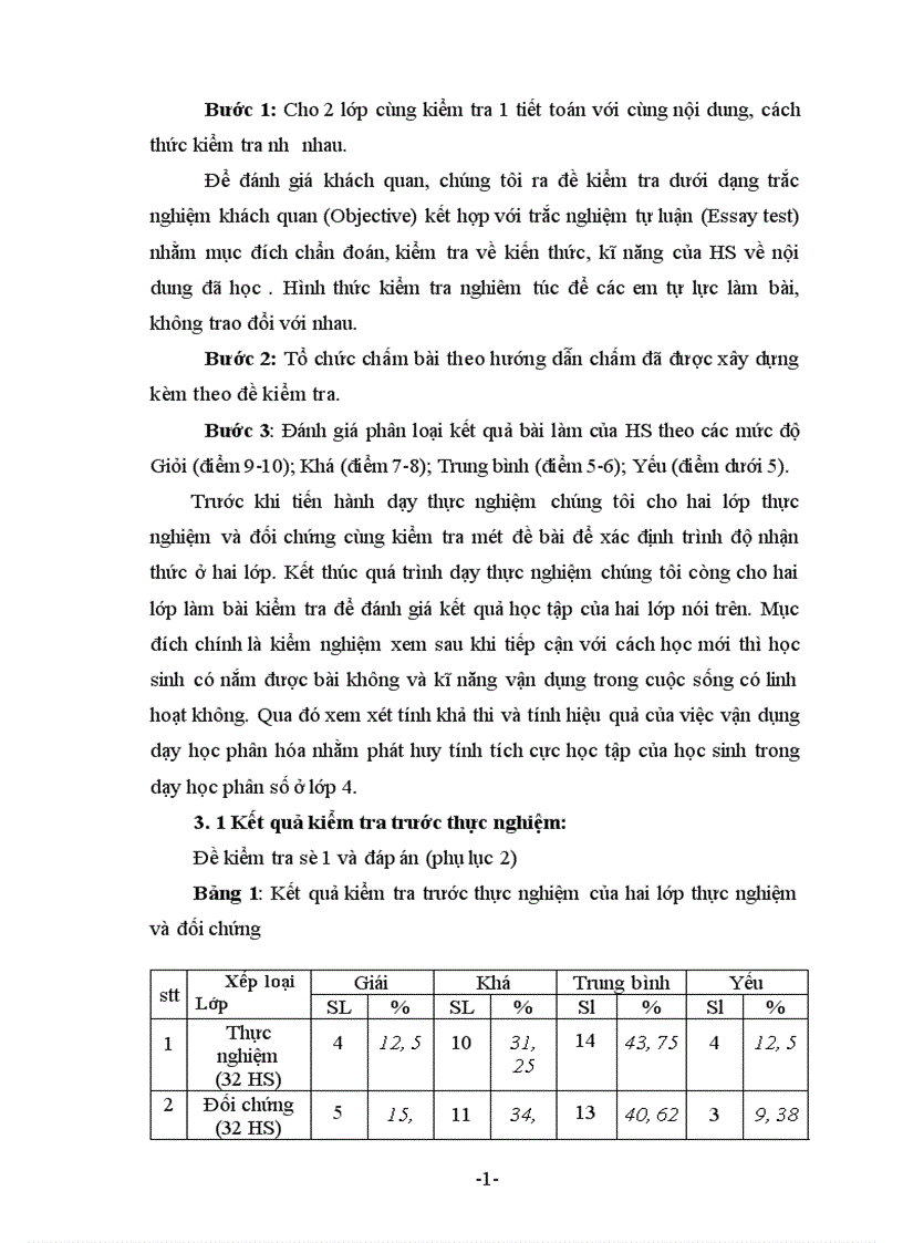 image for page Vận dụng Dạy học phân hoá theo hướng tích cực hóa hoạt động học tập của học sinh trong dạy học phân số ở lớp 4