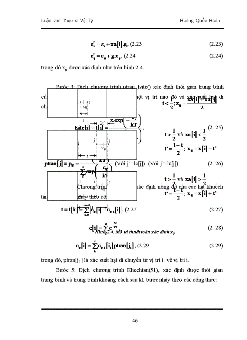 image for page Mô phỏng quá trình khuếch tán của nguyên tử tạp trong các hệ mất trật tự
