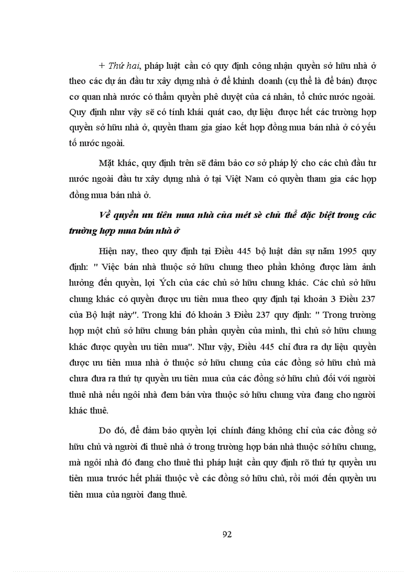 image for page Một số vấn đề về hợp đồng mua bán nhà ở theo pháp luật hiện hành và phương hướng hoàn thiện 1
