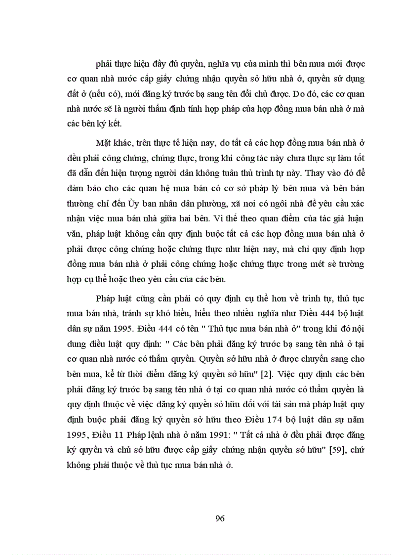 image for page Một số vấn đề về hợp đồng mua bán nhà ở theo pháp luật hiện hành và phương hướng hoàn thiện 1