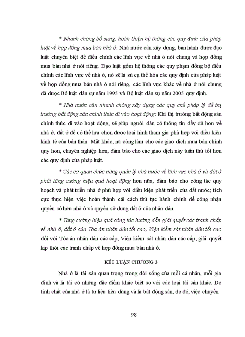 image for page Một số vấn đề về hợp đồng mua bán nhà ở theo pháp luật hiện hành và phương hướng hoàn thiện 1