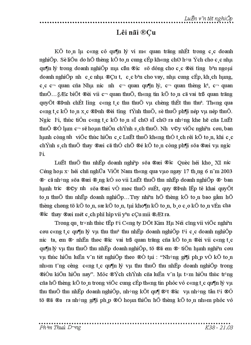 image for page Những giải pháp về kế toán nhằm tăng cường công tác quản lý và thu thuế thu nhập doanh nghiệp trong điều kiện hiện nay