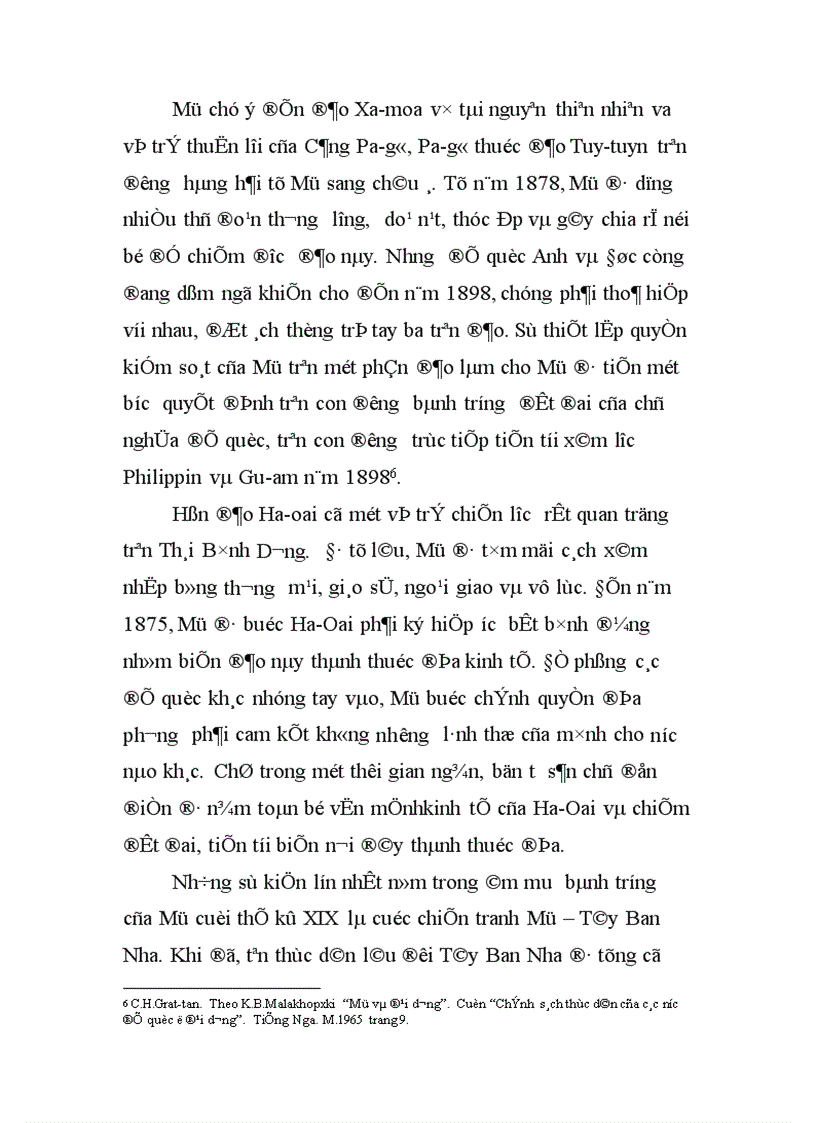 image for page Vài nét về sự xâm lược của chủ nghĩa đế quốc Mỹ vào Đông Nam á 1