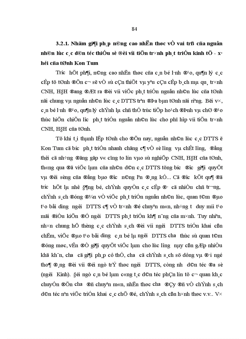 image for page Phát triển nguồn nhân lực các dân tộc thiểu số trong sự nghiệp công nghiệp hoá hiện đại hoá ở tỉnh Kon Tum