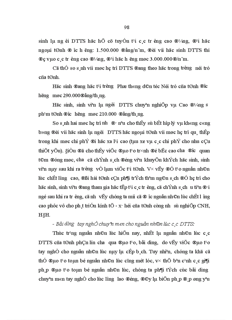 image for page Phát triển nguồn nhân lực các dân tộc thiểu số trong sự nghiệp công nghiệp hoá hiện đại hoá ở tỉnh Kon Tum