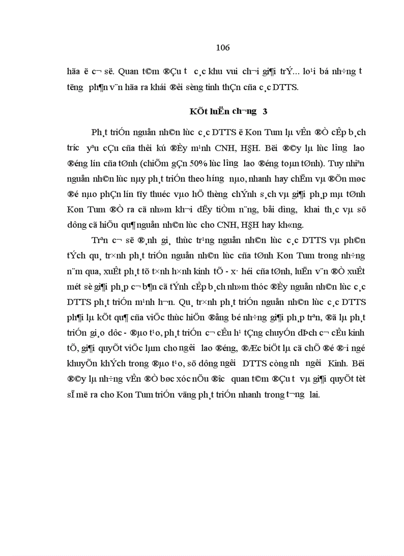 image for page Phát triển nguồn nhân lực các dân tộc thiểu số trong sự nghiệp công nghiệp hoá hiện đại hoá ở tỉnh Kon Tum