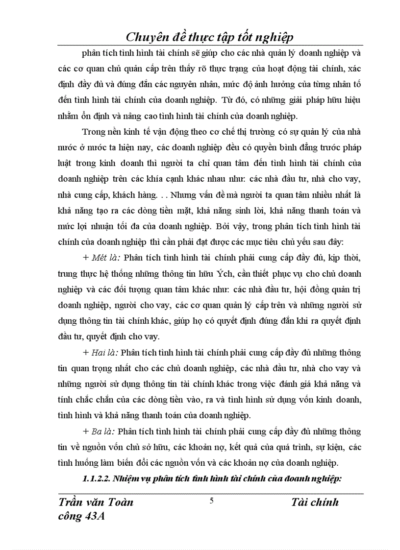 image for page Phân tích thực trạng tài chính của công ty giao nhận kho vận ngoại thương Vietrans 1