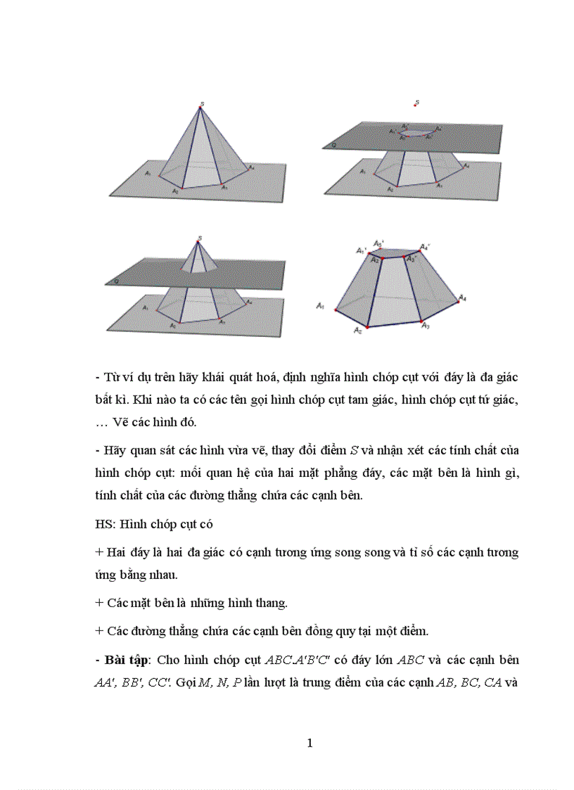 image for page Sử dụng Phần mềm Cabri 3D trong dạy hoc chương đường thẳng và mặt phẳng trong không gian quan hệ song song Hình học 11