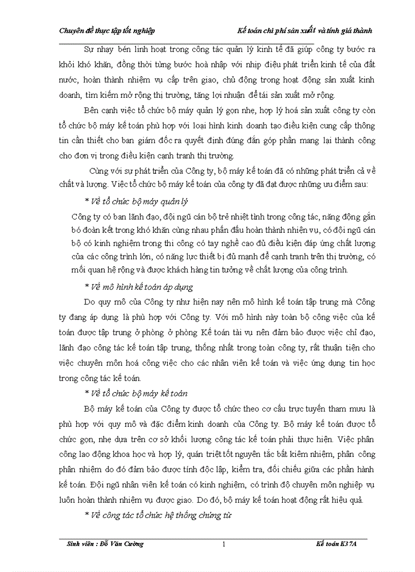 image for page Hoàn thiện kế toán chi phí sản xuất và tính giá thành sản phẩm xây lắp tại Công ty xây dựng và đầu tư Bạch đằng 6 1