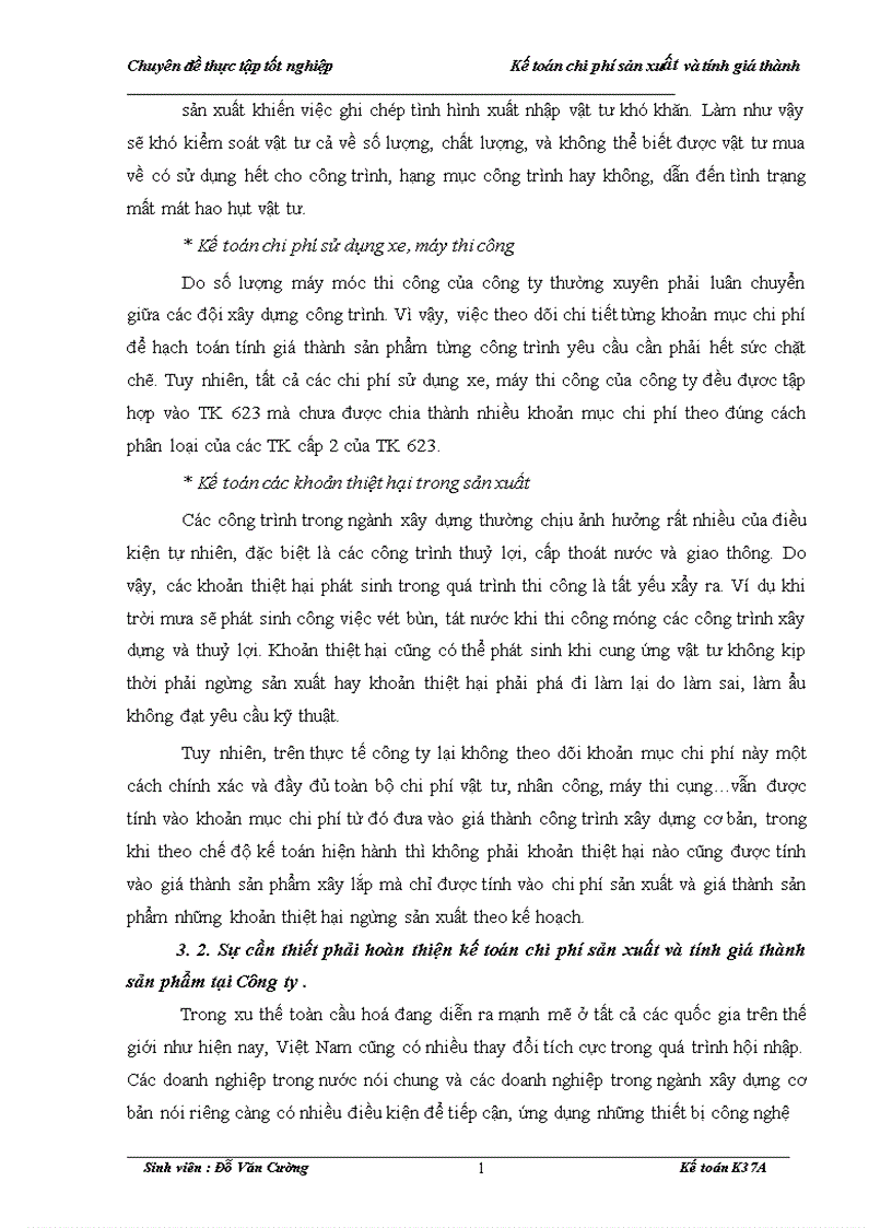 image for page Hoàn thiện kế toán chi phí sản xuất và tính giá thành sản phẩm xây lắp tại Công ty xây dựng và đầu tư Bạch đằng 6 1